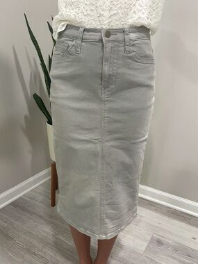 The Main Street Exchange women’s denim skirt